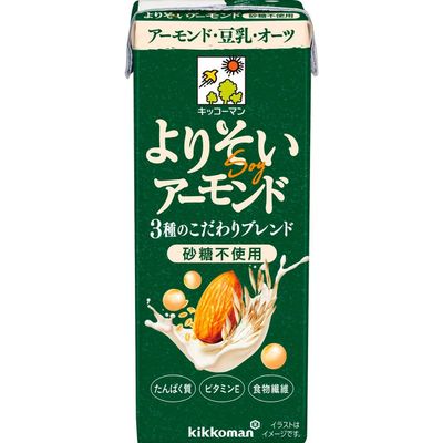 Kikkoman Sofoods Yorisoi Almond No Added Sugar 200ml