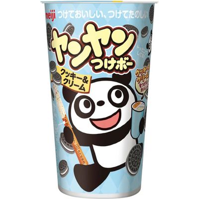 Meiji Yan Yan Dip Sticks Cookies &amp; Cream 48g