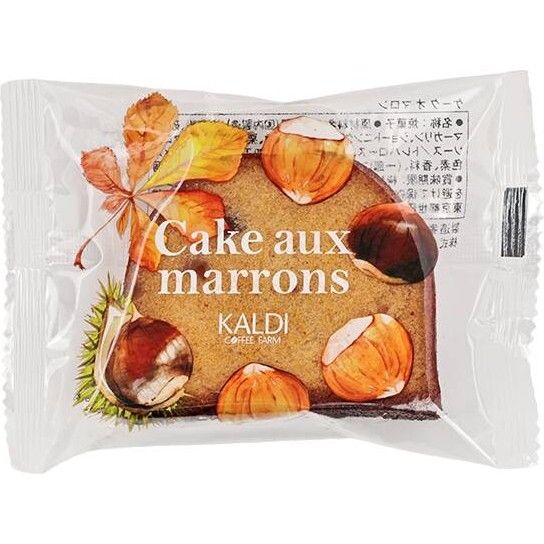 KALDI Cake aux Marrons Chestnut Pound Cake 1pc