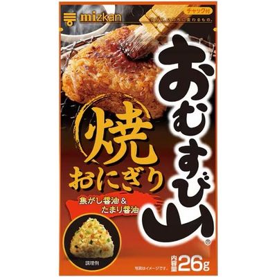 Mizkan Omusubiyama Grilled Rice Ball Flavor Rice Seasoning, 26g -SALE