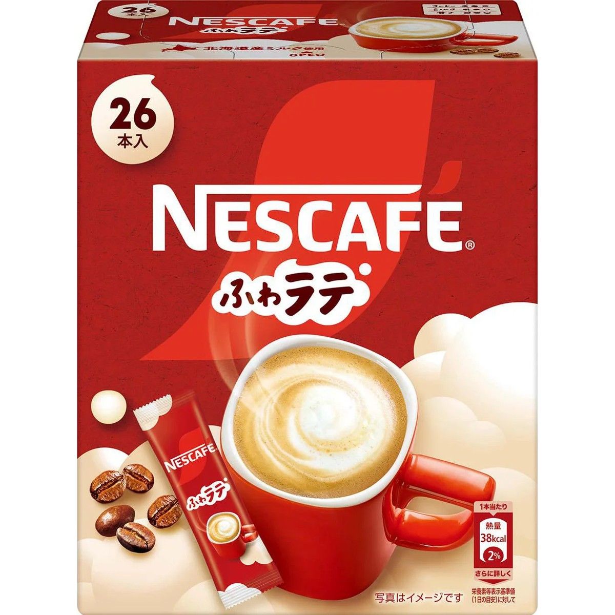 Nestle Fuwa Latte Stick Coffee 26 Sticks