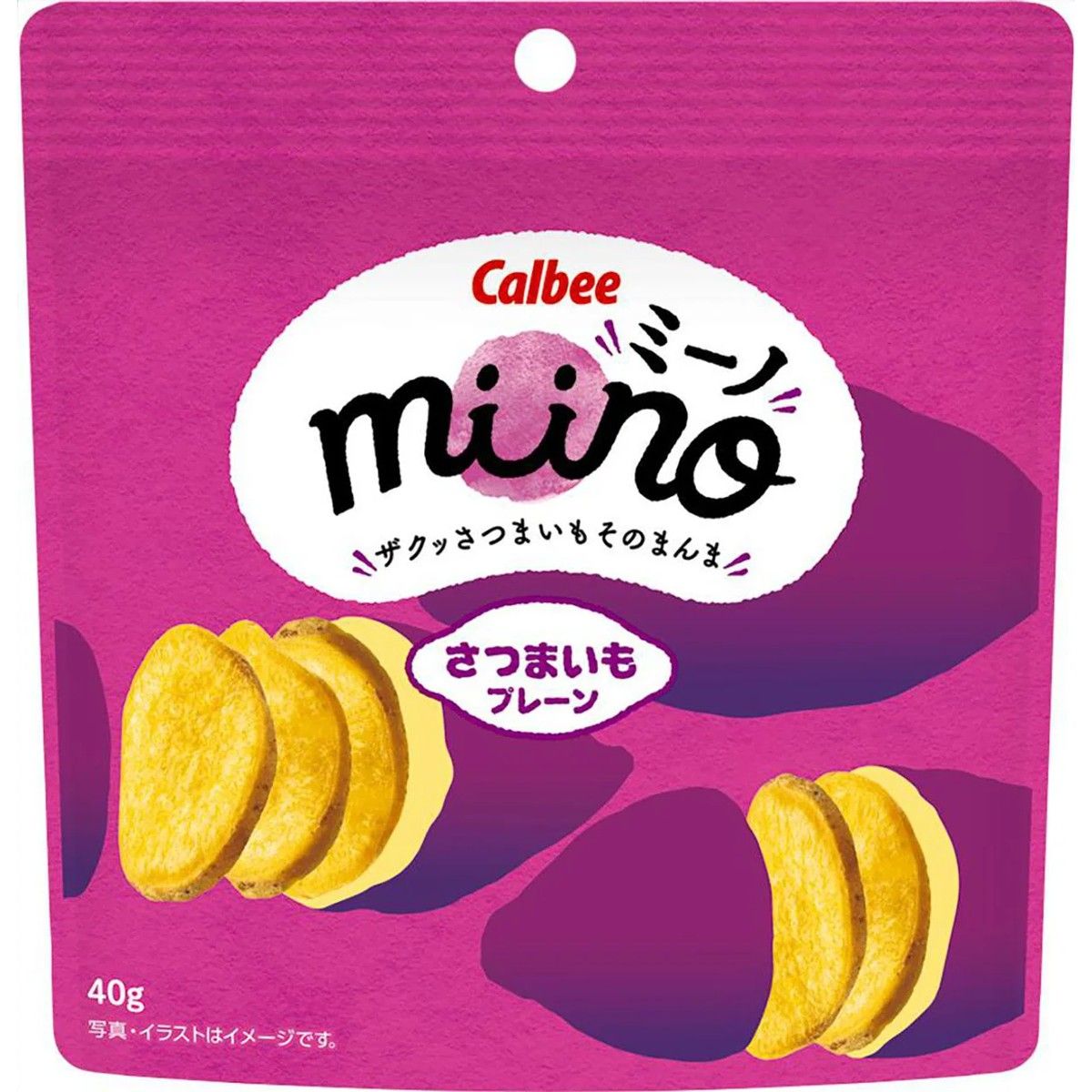 Calbee miino Sweet Potato Plain 40g