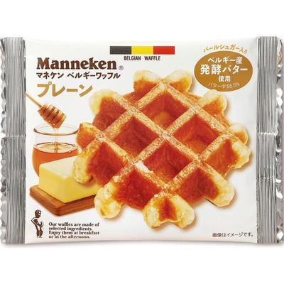 Manneken Plain Waffle 1pc Manneken Plain Waffle 1pc