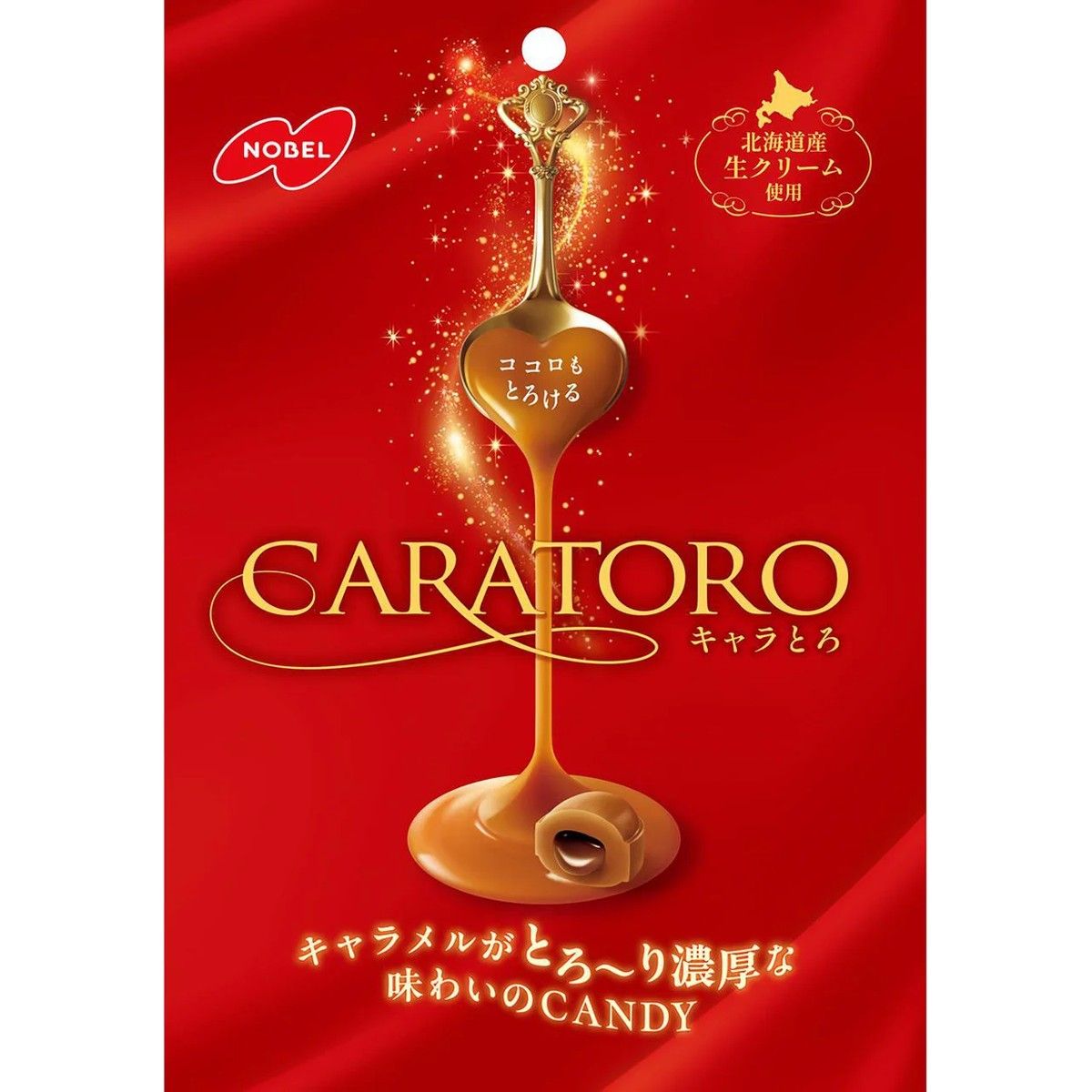 Nobel Chara Toro Caramel Candy 67g