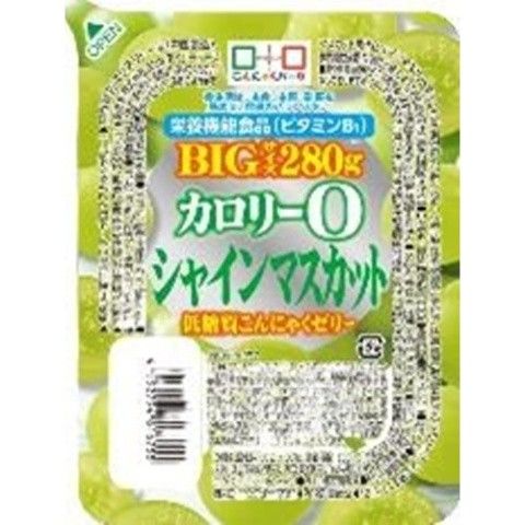 Yokoo Zero Calorie Shine Muscat Konjac Jelly 280g