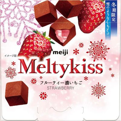 Meiji Meltykiss Fruity Rich Strawberry Chocolate 53g