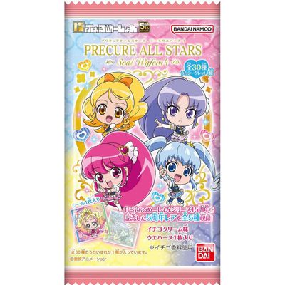 Bandai Niformation Precure All Stars Seal Wafers Vol.4 1 Piece