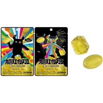 Uchouten Aliens Dance, Earthling! Gummy Tropical Fruit Flavor