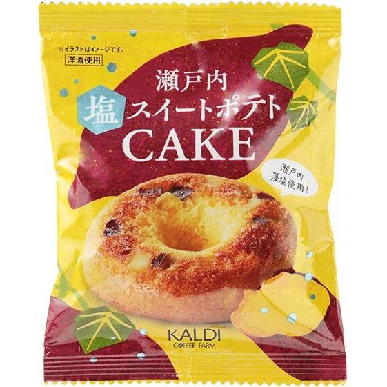 KALDI Setouchi Salt Sweet Potato Cake 50g
