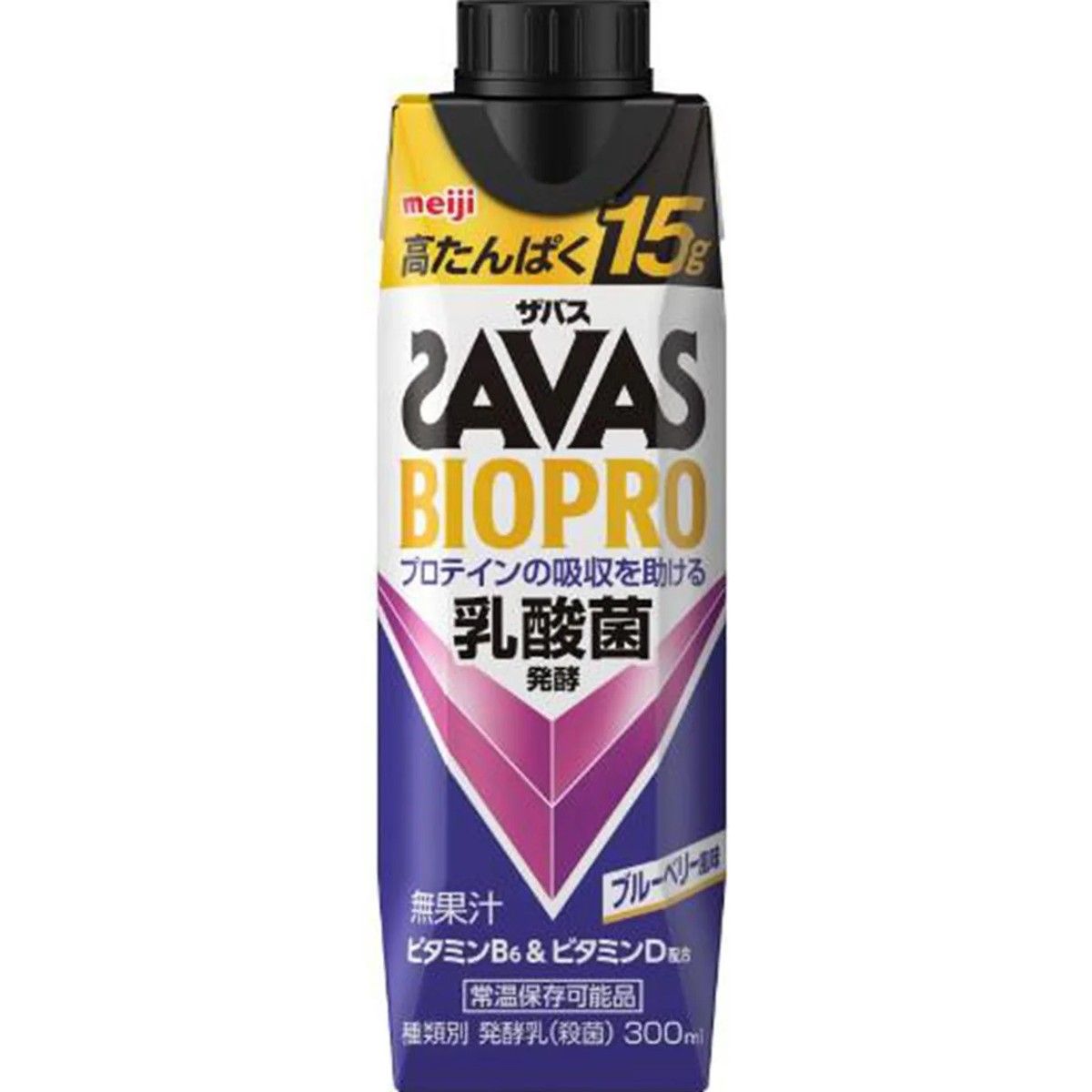Meiji SAVAS BIOPRO Blueberry Flavor Protein Drink 300ml