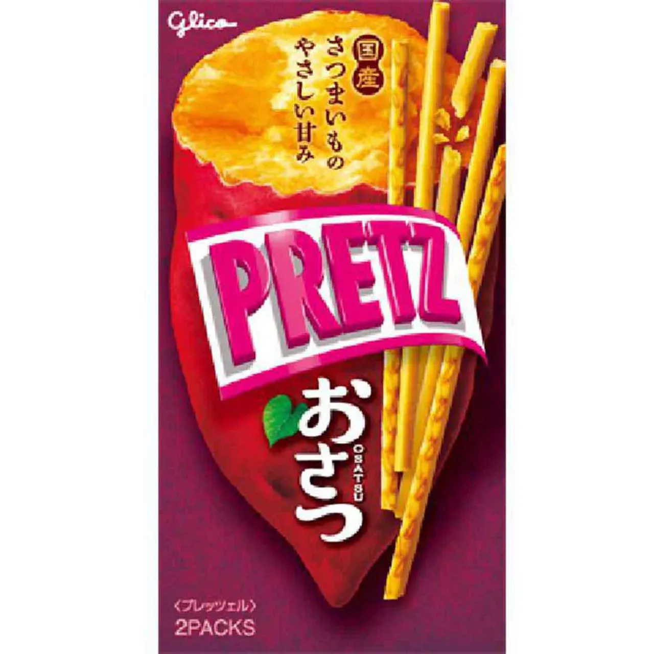 Glico Pretz Sweet Potato Flavor 62g