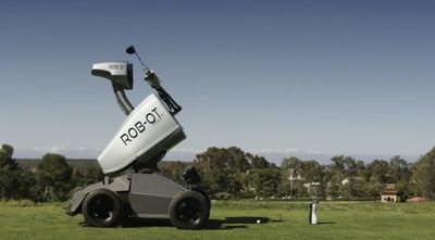 Golf ball in the test