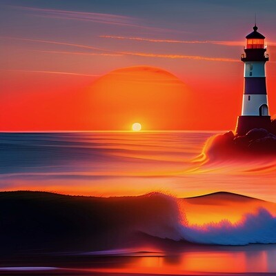 Lighthouse 90 - Morning Calm