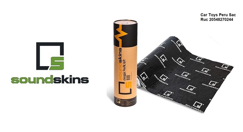 LAMINADO ANTIVIBRACION SOUNDSKINS CLASSIC BLACK