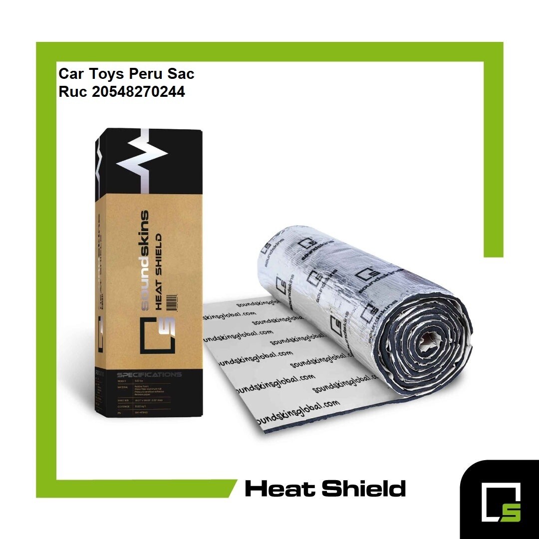 LAMINADO DE ESPUMA ACUSTICA Y AISLAMIENTO TERMICO SOUNDSKINS HEALTH SHIELD