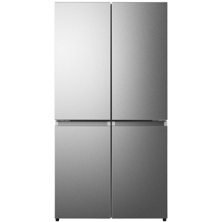 Hisense 21.6-cu ft 4-Door Counter-depth French Door Refrigerator with Ice Maker (Stainless Look)