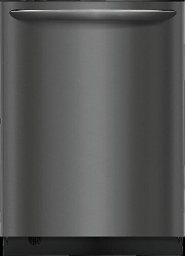Frigidaire Gallery Top Control 24-in Built-In Dishwasher (Smudge-proof Black Stainless Steel) ENERGY STAR, 49-dBA