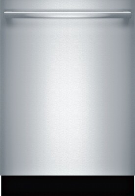 Bosch 100 Series Top Control 24-in Built-In Dishwasher (Stainless Steel) ENERGY STAR, 48-dBA