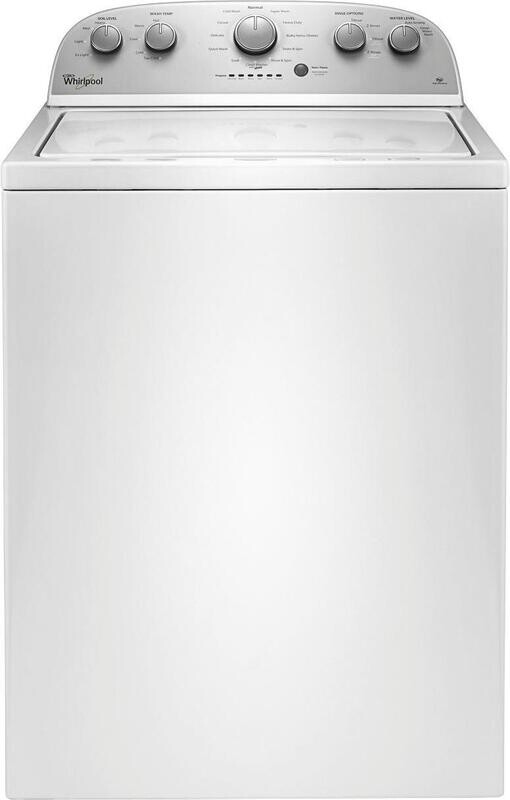Whirlpool 3.5-cu ft High Efficiency Agitator Top-Load Washer (White)