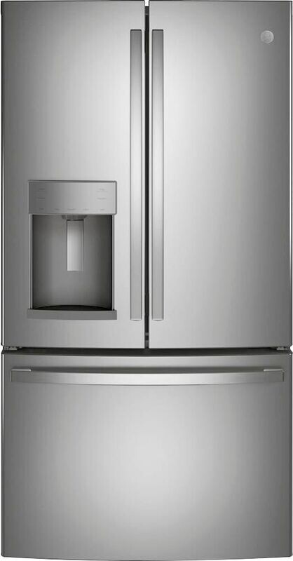 GE 27.7-cu ft French Door Refrigerator with Ice Maker (Fingerprint-resistant Stainless Steel) ENERGY STAR