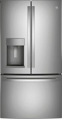 GE 27.7-cu ft French Door Refrigerator with Ice Maker (Fingerprint-resistant Stainless Steel) ENERGY STAR