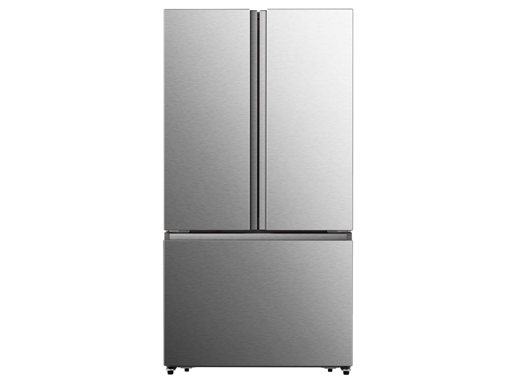 Hisense 26.6-cu ft French Door Refrigerator with Ice Maker (Fingerprint Resistant Stainless Steel) ENERGY STAR