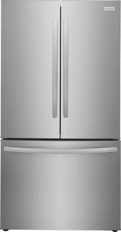 Frigidaire 23.3-cu ft Counter-depth French Door Refrigerator with Ice Maker (Easycare Stainless Steel)
