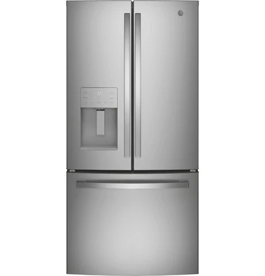 GE® ENERGY STAR® 33 INCH 23.6 Cu. Ft. French-Door Refrigerator