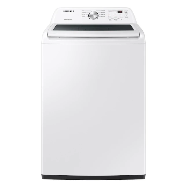 Samsung 4.4-cu ft High Efficiency Agitator Top-Load Washer (White)