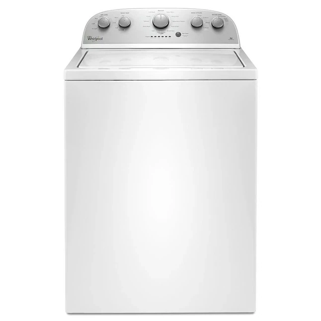 Whirlpool 3.5-cu ft High Efficiency Agitator Top-Load Washer (White)
