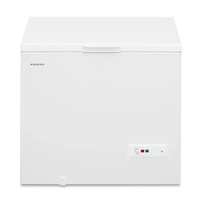 Amana 9-cu ft Manual Defrost Chest Freezer with Temperature Alarm (White)