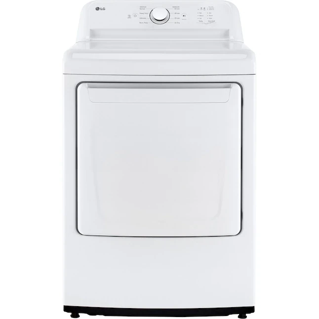 LG 7.3-cu ft Electric Dryer (White) ENERGY STAR