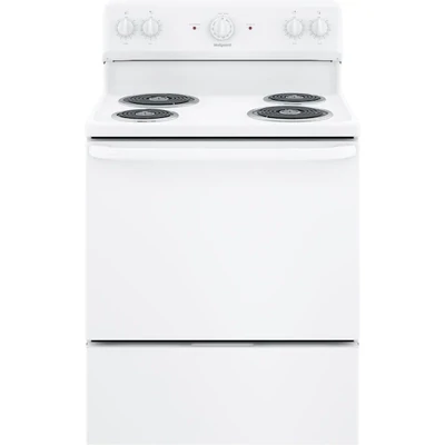 Hotpoint 30-in 4 Elements 5-cu ft Freestanding Electric Range (White)