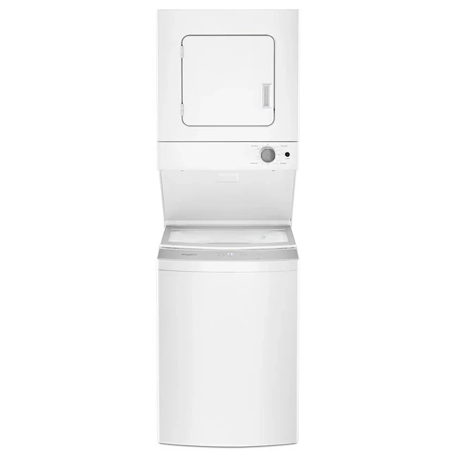 Whirlpool 24-inch 1.6 cu.ft Electric Stacked Laundry Center 6 Wash cycles and AutoDry Whirlpool 24-inch 1.6 cu.ft Electric Stacked Laundry Center 6 Wash cycles and AutoDry