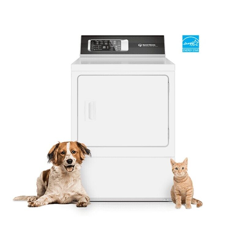 Speed Queen DR7 Sanitizing Electric Dryer with Pet Plus Speed Queen DR7 Sanitizing Electric Dryer with Pet Plus