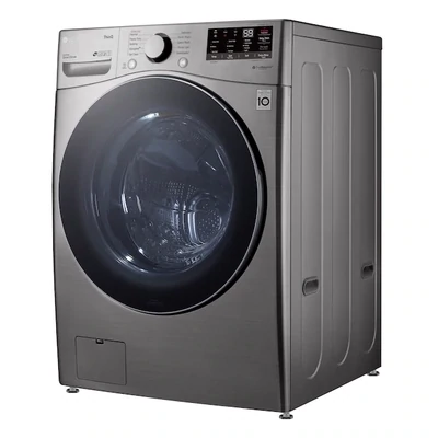 LG 4.5-cu ft High Efficiency Stackable Steam Cycle Smart Front-Load Washer (Graphite Steel) ENERGY STAR