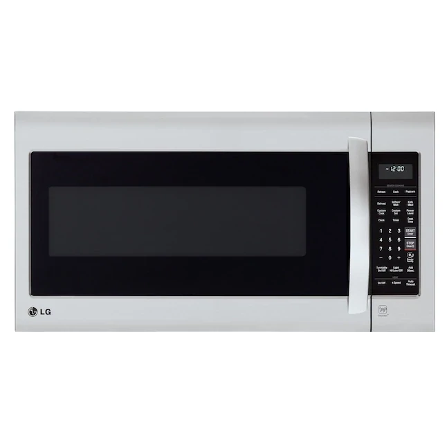 LG Easy Clean 2-cu ft 1000-Watt Over-the-Range Microwave with Sensor Cooking (Stainless Steel)
