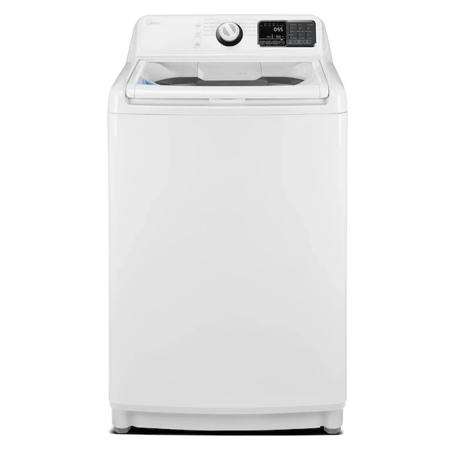 Midea 4.5-cu ft High Efficiency Agitator Top-Load Washer (White)