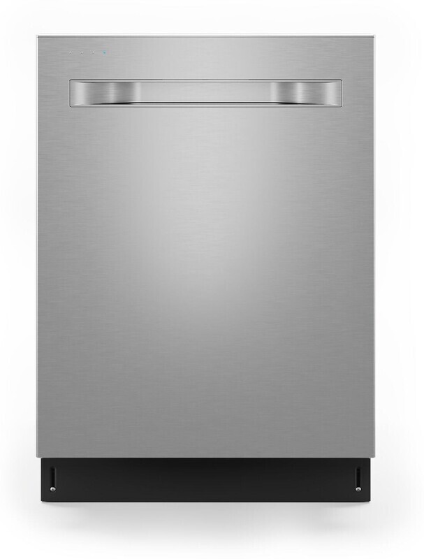 Midea Stainless Steel 24" Dishwasher with Pocket Handle, Wi-Fi, and 45 dBA