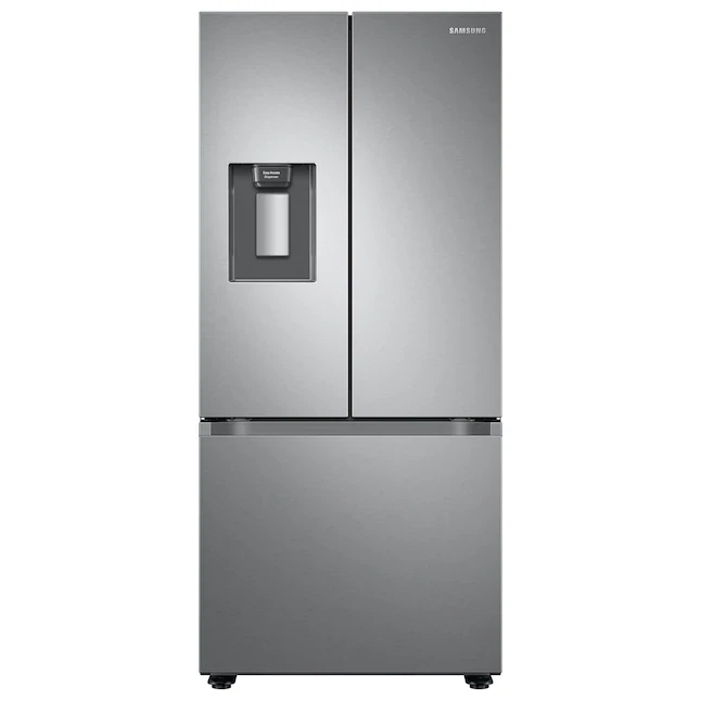 Samsung 22-cu ft Smart French Door Refrigerator with Ice Maker (Fingerprint Resistant Stainless Steel) ENERGY STAR