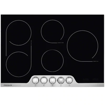 Frigidaire Professional 36-in Smooth Surface Stainless Steel Electric Cooktop