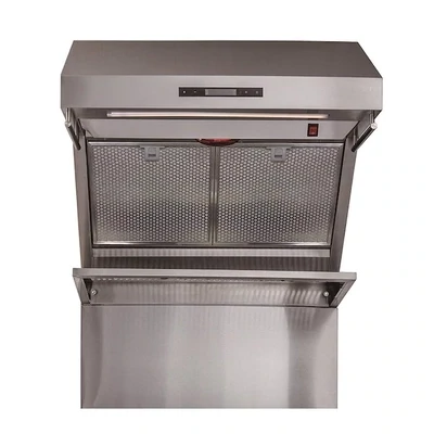 FORNO Savona 30-in 600-CFM Ducted Stainless Steel Wall-Mounted Range Hood