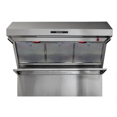 FORNO Savona 48-in 1200-CFM Ducted Stainless Steel Wall-Mounted Range Hood