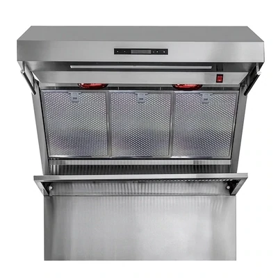 FORNO Savona 36-in 1200-CFM Ducted Stainless Steel Wall-Mounted Range Hood
