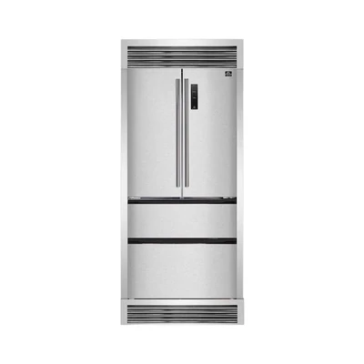 FORNO 18.9-cu ft French Door Refrigerator (Stainless Steel)
