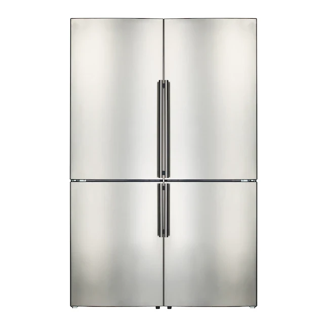 FORNO 22.2-cu ft Bottom-Freezer Refrigerator (Stainless Steel)