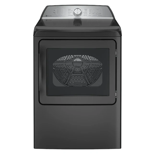 GE Profile 7.4-cu ft Smart Electric Dryer (Diamond Gray) ENERGY STAR