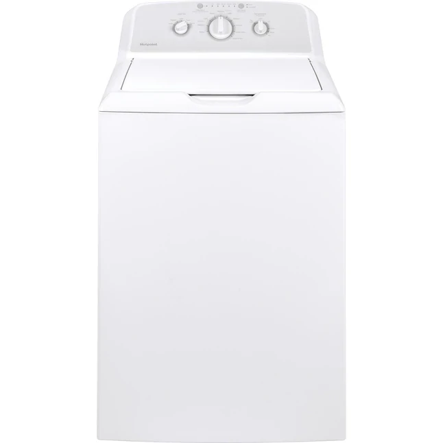 Hotpoint 3.8-cu ft Agitator Top-Load Washer (White)