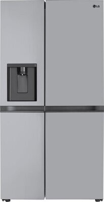 LG 27.6-cu ft Side-by-Side Refrigerator with Ice Maker and Water Dispenser (Printproof Stainless Steel)