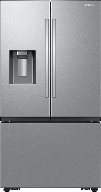 Samsung Mega Capacity 31.5-cu ft Smart French Door Refrigerator with Dual Ice Maker and Water Dispenser (Fingerprint Resistant Stainless Steel) ENERGY STAR